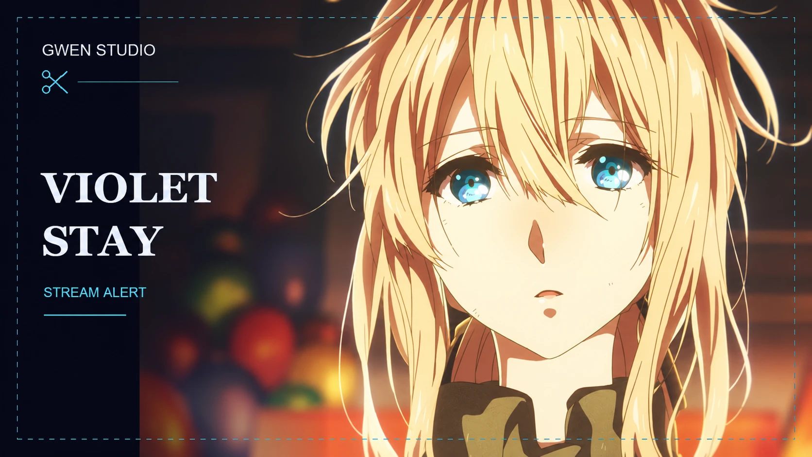AMBER PROMISE animated alert preview