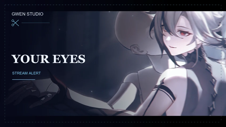 SILKEN GAZE animated alert preview
